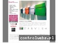 Screenshot strony www.bunthousedesign.pl
