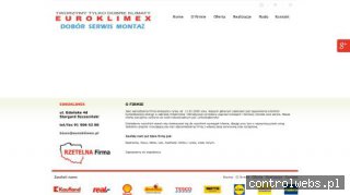 EUROKLIMEX Urządzenia chłodnicze serwis zachodniopomorskie