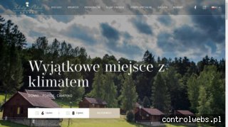 domek nad jeziorem dolnośląskie złotypotokresort