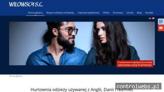 WILOWSCY S.C. hurtownia odzieży używanej Kraków