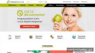 Planowanie diet KalkulatorKalorii.net