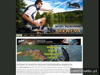 Sklep wędkarski Barwena Kraków