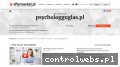 Screenshot strony psychologguglas.pl