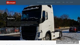 MULTI-PLAST spojlery do TIRów