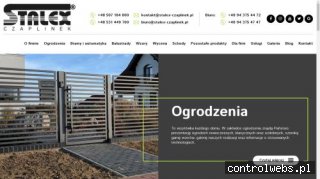 STALEX ogrodzenia metalowe piła