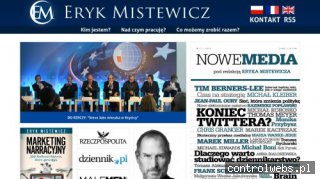 Kim jest Eryk Mistewicz?