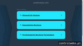 Projektowanie stron www | www.positivstyle.com