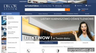 Sztukateria wewnętrzna i zewnętrzna Decor System