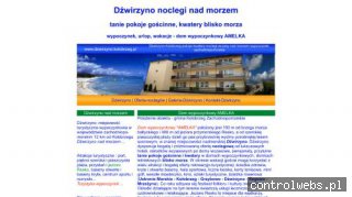 Dźwirzyno noclegi nad morzem