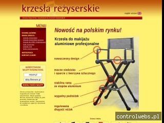 Krzesła reżyserskie | www.krzeslarezyserskie.pl