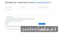 Screenshot strony www.krzeslarezyserskie.pl
