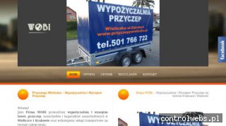 WOBI - Wypożyczalnia przyczep Wieliczka