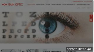 MAIN OPTIC - Badanie wzroku, optyk Gdańsk