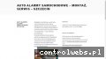 Screenshot strony www.auto-alarmy.pl