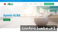 Screenshot strony www.apteka-alba.com.pl