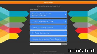 Akwarium dla początkujących - poradnik-akwarystyczny.pl