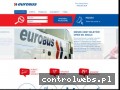 Screenshot strony www.eurobus-eurolines.pl