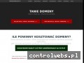 Screenshot strony taniedomeny.net.pl