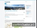 Screenshot strony www.yosemite.net.pl