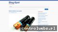 Screenshot strony www.blog-spot.pl