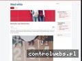 Screenshot strony www.mod-elka.eu