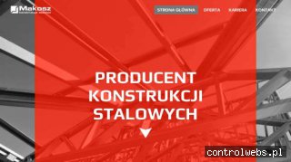 Konstrukcje stalowe - www.makosz.com.pl