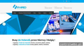 AR-SPEED - Przewozy Holandia