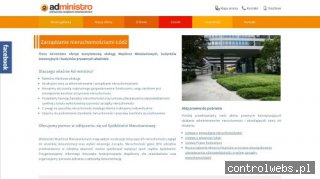 Zarządzanie nieruchomościami - Ad Ministro