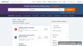 Oferty pracy chorzów