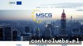 Screenshot strony mscg.com.pl