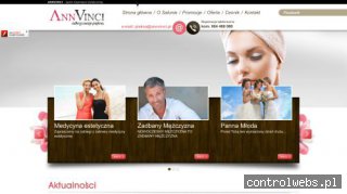 www.annvinci.eu - Gabinet kosmetyczny Wrocław