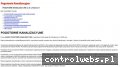 Screenshot strony www.pogotowiekanalizacyjne.lodz.pl