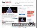 Screenshot strony www.tournews.pl