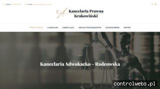 KANCELARIA ADWOKACKA ADWOKAT MACIEJ KRAKOWIŃSKI ŁÓDŹ