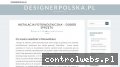 Screenshot strony www.designerpolska.pl