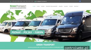 Green Transport Przewóz osób Poznań wynajem busów Poznań