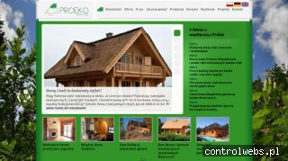 Domy drewniane idealne na letnie weekendy buduje ProEko.