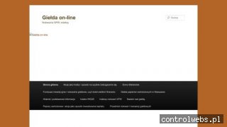 Giełda online