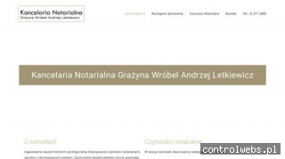 G.WRÓBEL, A.LETKIEWICZ Skuteczny notariusz Zabrze