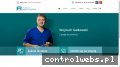 Screenshot strony wojciechgalkowski.pl