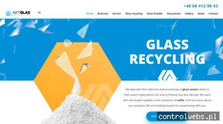 Stłuczka szklana, odpady szkane - Artglas Recykling