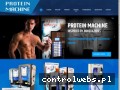 Screenshot strony www.proteinmachine.pl