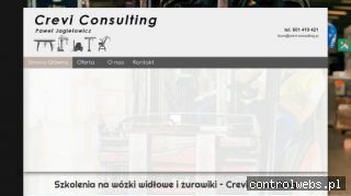 CREVI CONSULTING kursy na wózek widłowy zielona góra