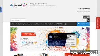 Dodrukarek - Tusze i tonery