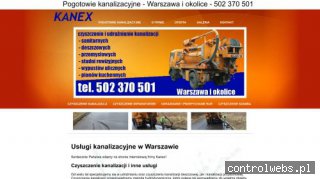 Kanex czyszczenie separatorów warszawa