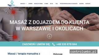 Masaż leczniczy Warszawa
