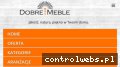 Screenshot strony dobremeble.net
