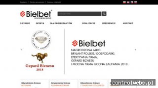 Bielbet - odwodnienia liniowe