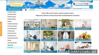 Firanex.net to łatwy w obsłudze sklep internetowy z firanami