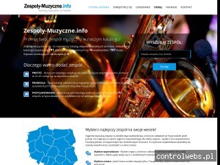 Zespoly-muzyczne.info - zespoły na wesela